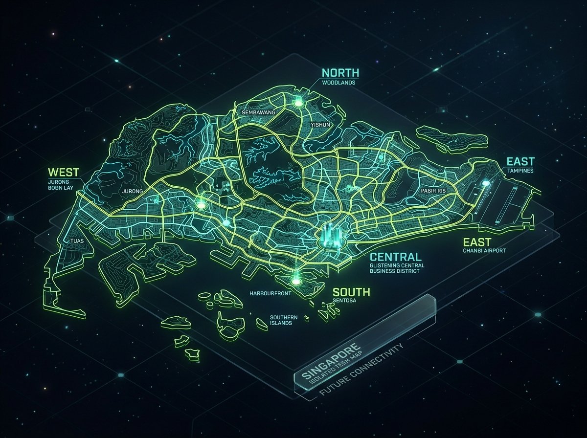 Singapore islandwide washing machine repair coverage map